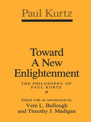 cover image of Toward a New Enlightenment